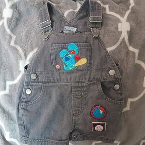 Vintage 18 Month Boys Blues Clues Overalls